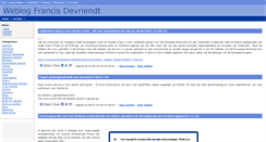 Desktop Screenshot of francisdevriendt.net